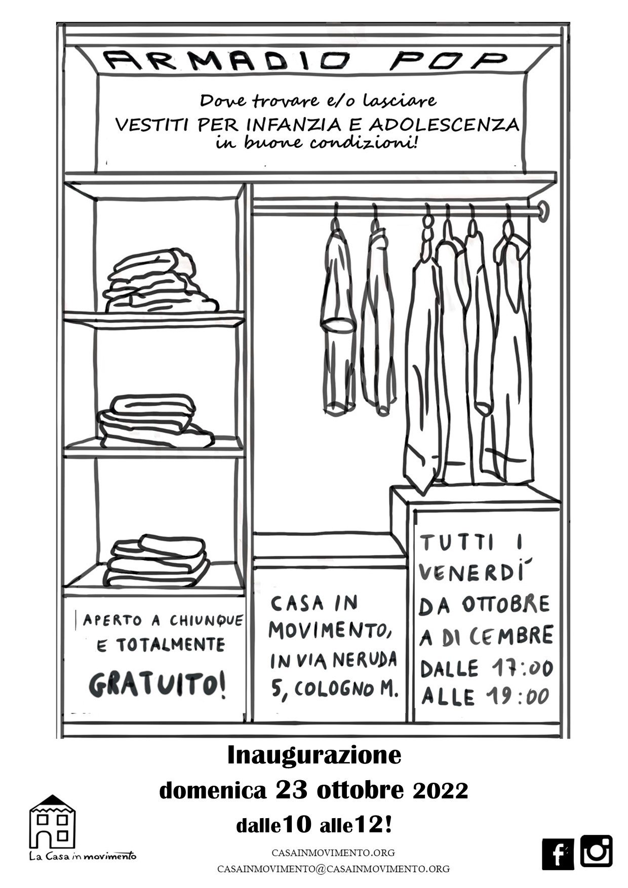 lcandina armadio pop